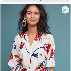 Anthropologie Coreylynncalter Romper